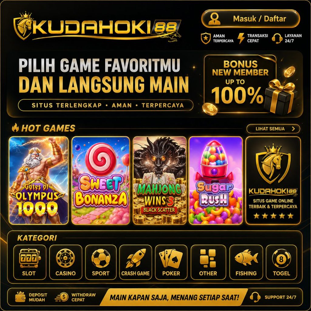 KUDAHOKI88 Menjadi Pilihan Tepat bagi Pecinta Hiburan Modern