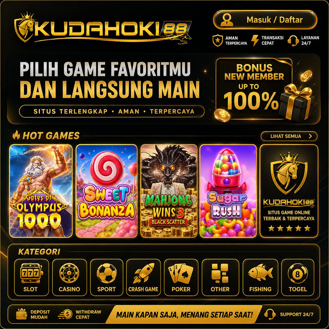 KUDAHOKI88 Menjadi Pilihan Tepat bagi Pecinta Hiburan Modern